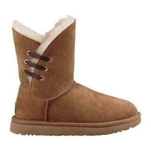 UGG NEW Constantine Boots Short mid shearling boots whisky brown lamb sk…